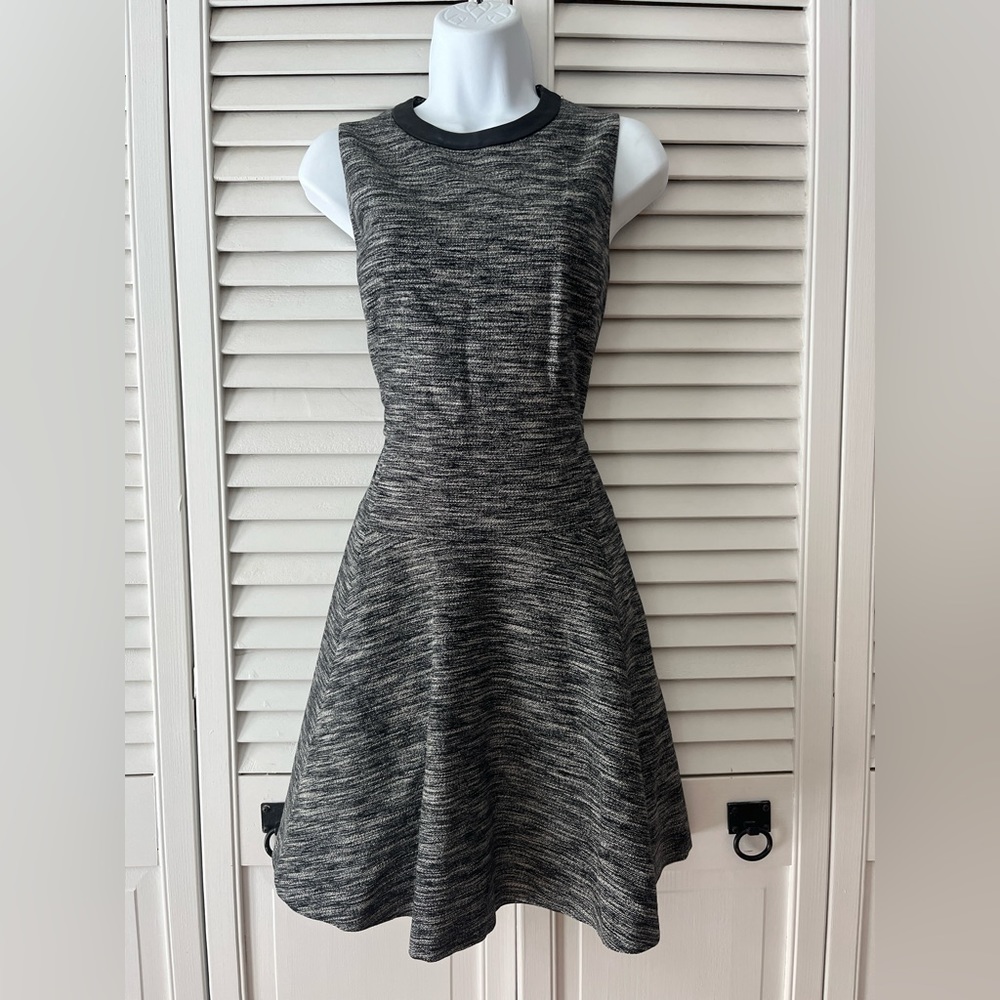 NWT. Madewell Tweed Fit and Flare Dress Size 6